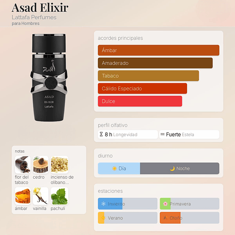 DECANT ASAD ELIXIR (EDP)