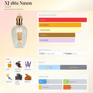 DECANT XJ 1861 NAXOS (EDP)