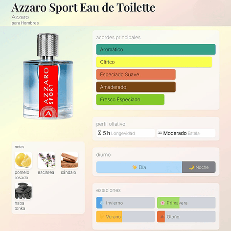 DECANT AZZARO SPORT (EDT) 2
