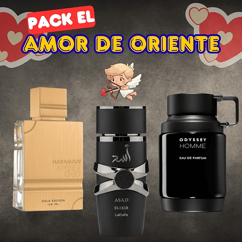 PACK MASCULINO - AMOR DE ORIENTE 1