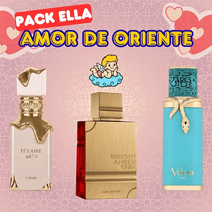 PACK FEMENINO - AMOR DE ORIENTE