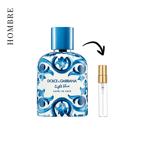 DECANT LIGHT BLUE CAPRI IN LOVE MEN (EDP)