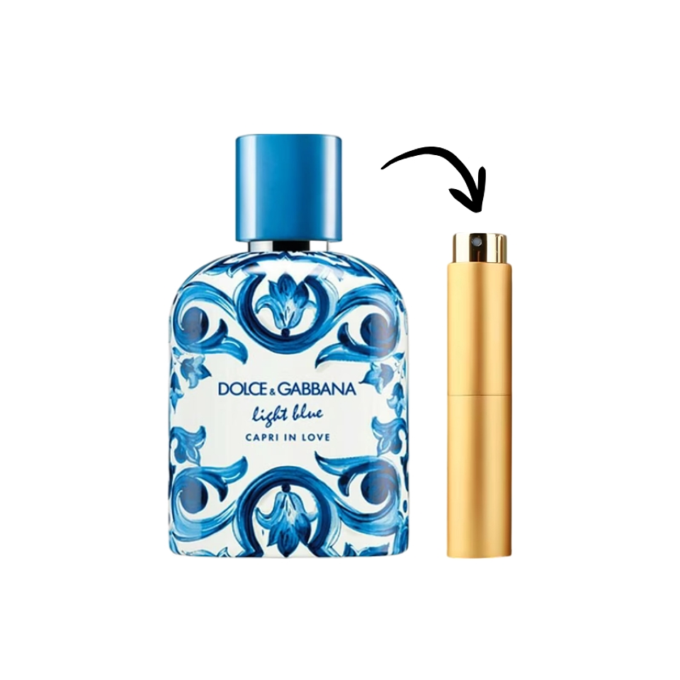 DECANT LIGHT BLUE CAPRI IN LOVE MEN (EDP) 3