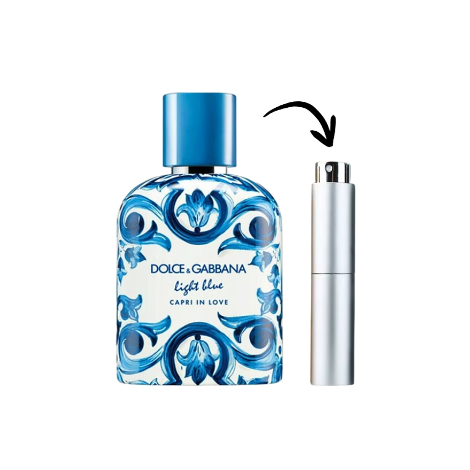 DECANT LIGHT BLUE CAPRI IN LOVE MEN (EDP) 4