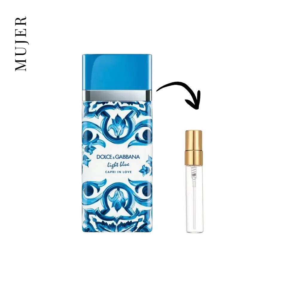 DECANT LIGHT BLUE CAPRI IN LOVE FOR HER (EDP) 1