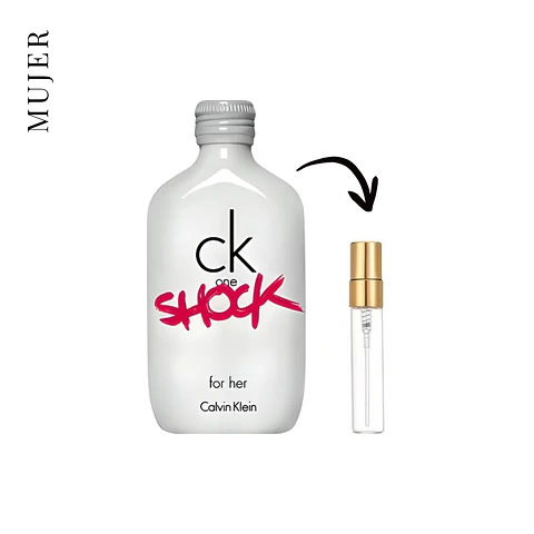 DECANT CK ONE SHOCK FOR HER (EDT)