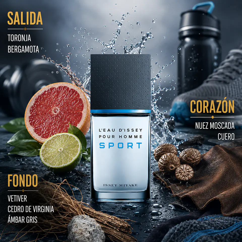 DECANT L'EAU D'ISSEY POUR HOMME SPORT (EDT) 2