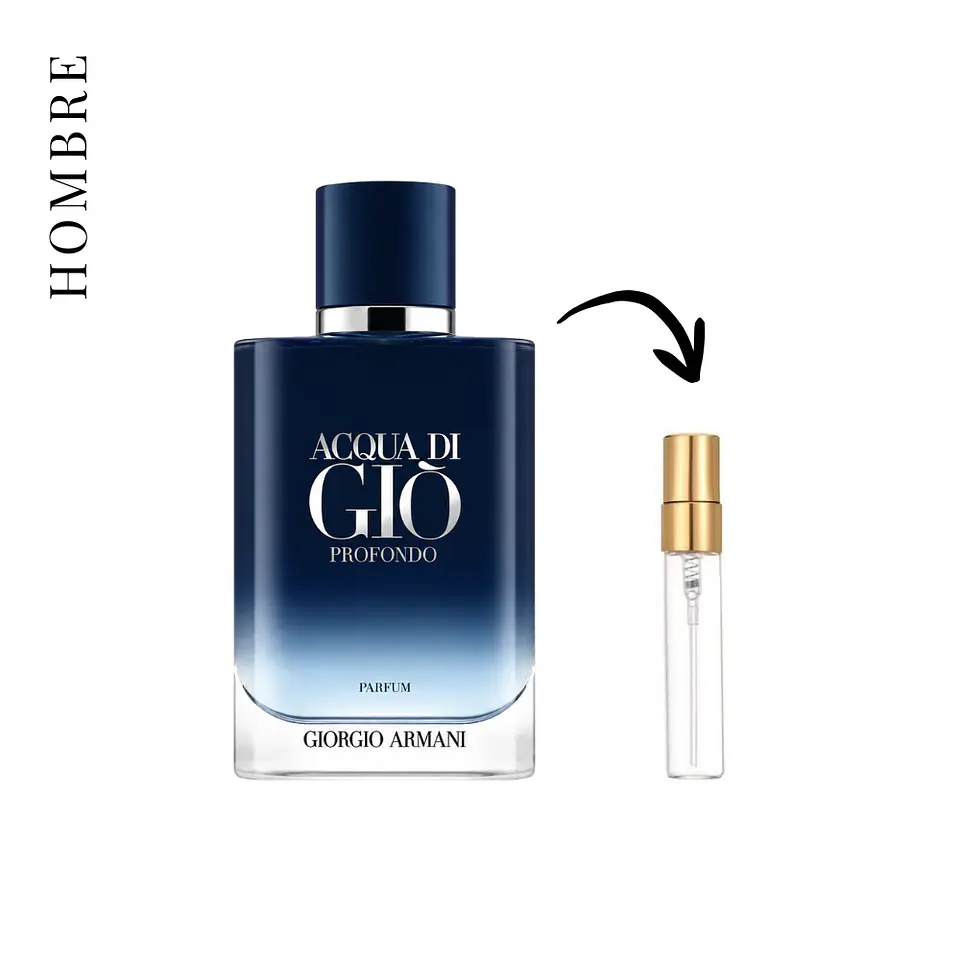 DECANT ACQUA DI GIÒ PROFONDO PARFUM  1