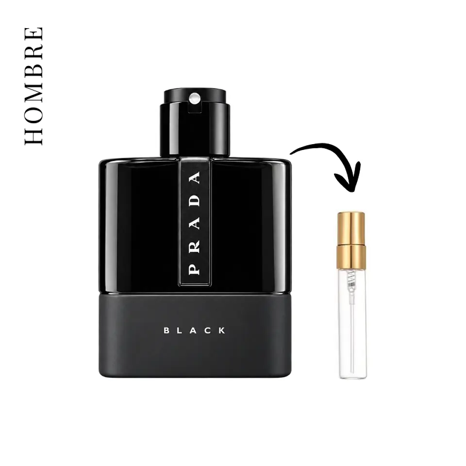 DECANT LUNA ROSSA BLACK (EDP) 1