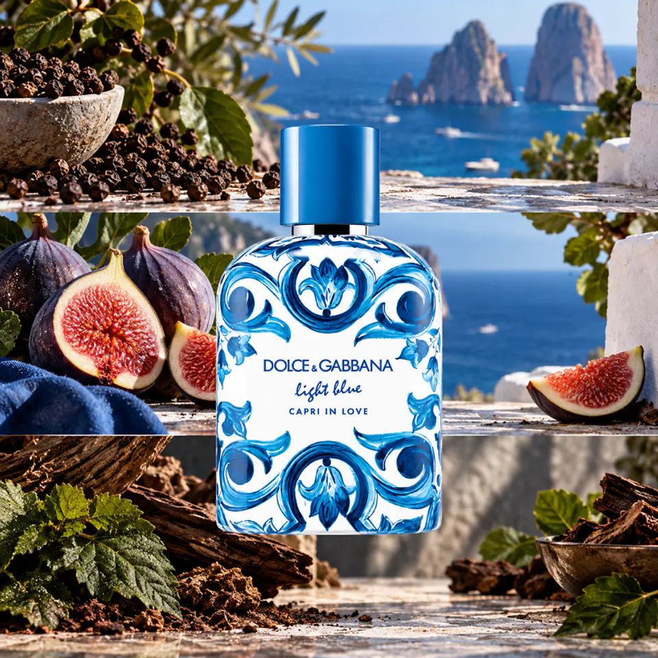 DECANT LIGHT BLUE CAPRI IN LOVE MEN (EDP) 2