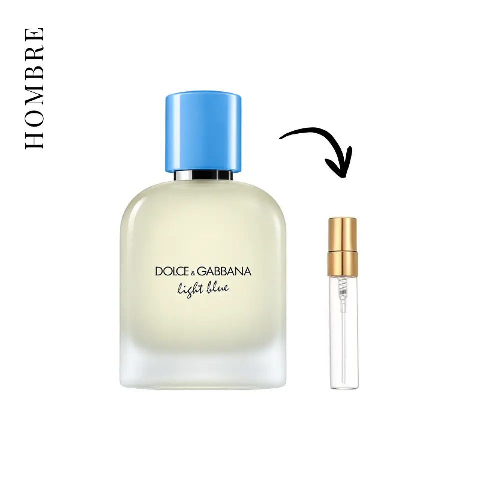 DECANT LIGHT BLUE POUR HOMME (EDT) 1