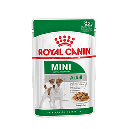 ROYAL CANIN POUCH MINI ADULT 85 GR.