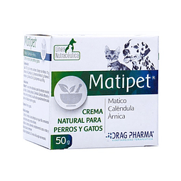 MATIPET CREMA CICATRIZANTE DE MATICO 50 GRAMOS