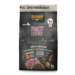 Belcando Finest Light 4,0 KG (Adulto con sobrepeso y Senior razas pequeñas y medianas)