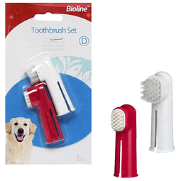 Cepillo dental (dedal blando) para mascotas