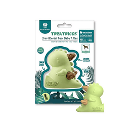 DENTAL TREAT 2 EN 1 BABY T-REX POLLO