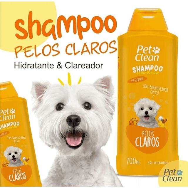 SHAMPOO E ACONDICIONADOR PELOS CLAROS 700 ML 