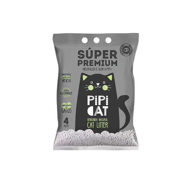 PIPICAT CARBON ACTIVO LAVANDA 4 KG