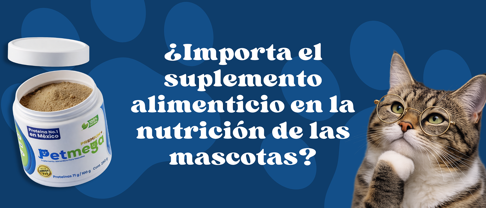 ¿Importa el suplemento alimenticio en la nutrición de las mascotas?: Petmega lo responde