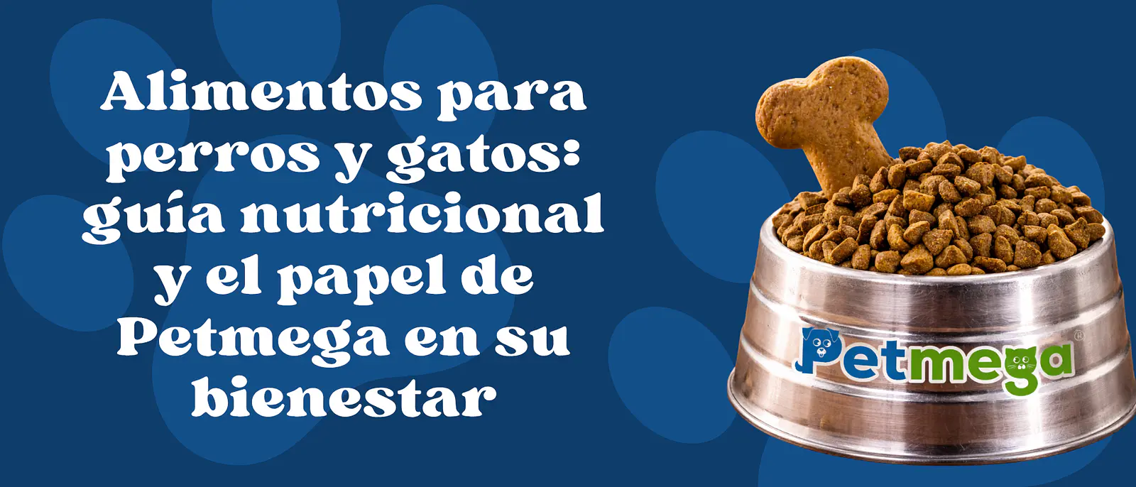 Alimentos para perros y gatos: guía nutricional y el papel de Petmega en su bienestar