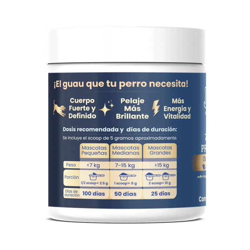 SUPLEMENTO ALIMENTICIO PARA PERROS 2