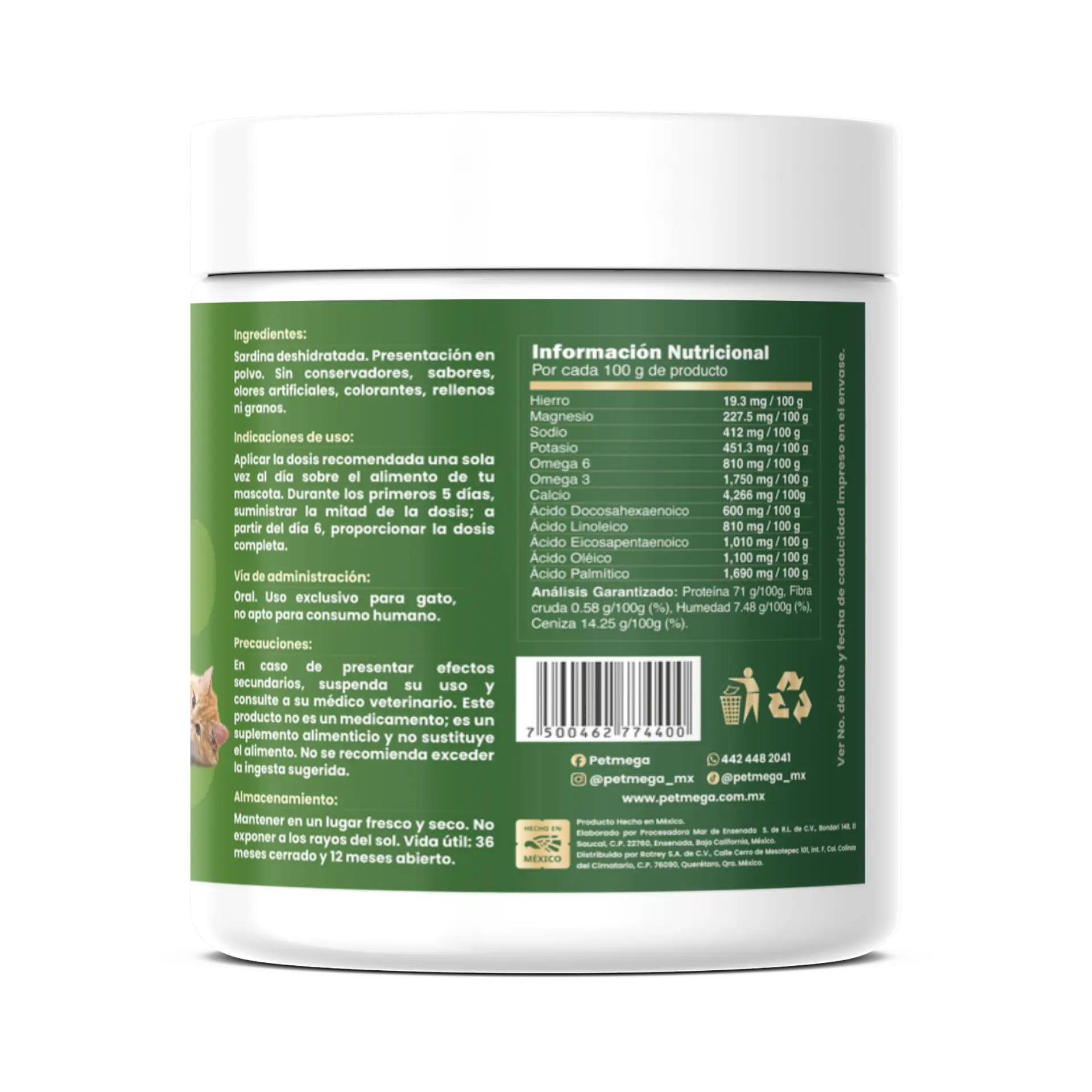 Suplemento Alimenticio para Gato | 250 g 3