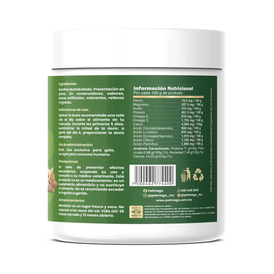 Suplemento Alimenticio para Gato | 250 g 3