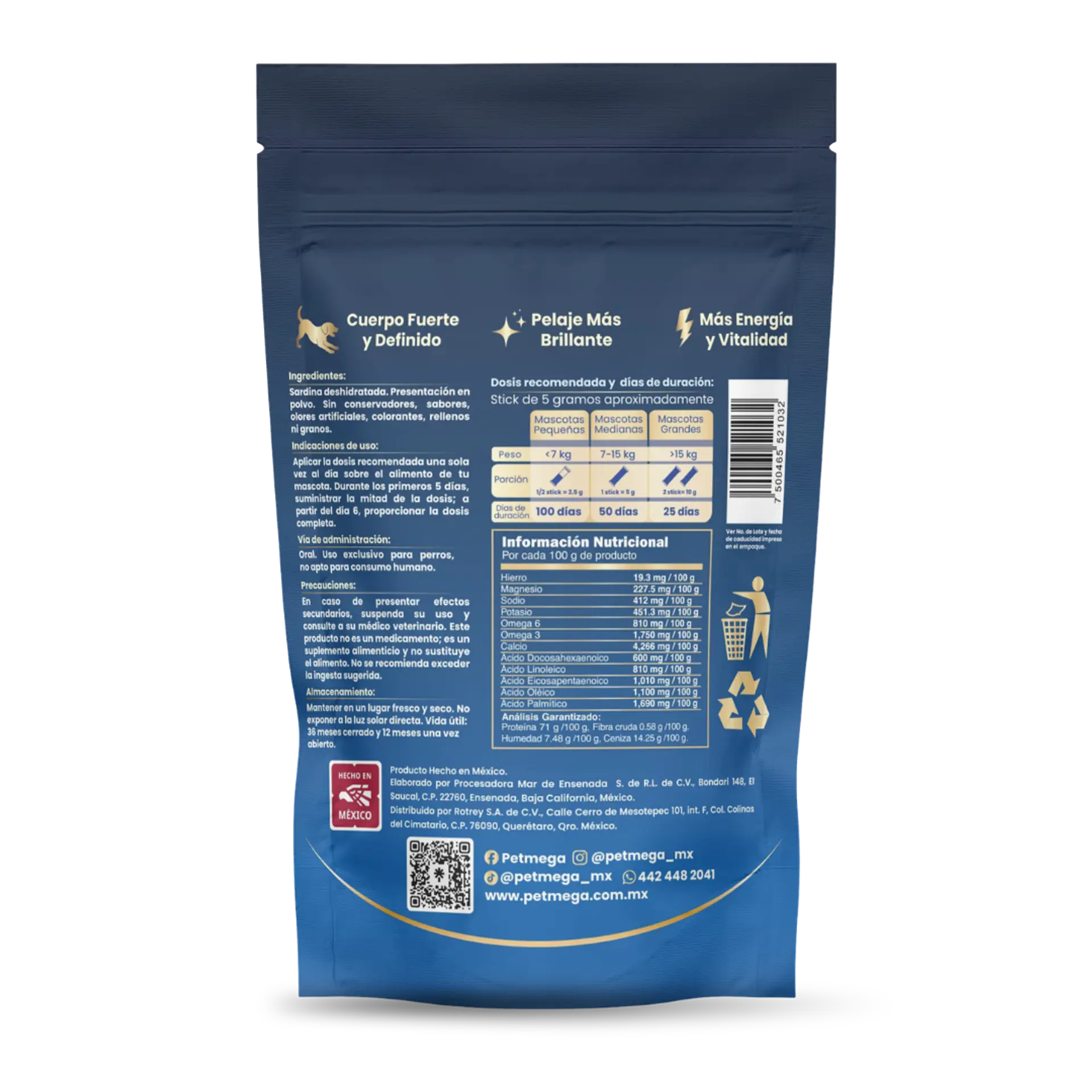 Suplemento Alimenticio para Perro | Versión de Viaje 3