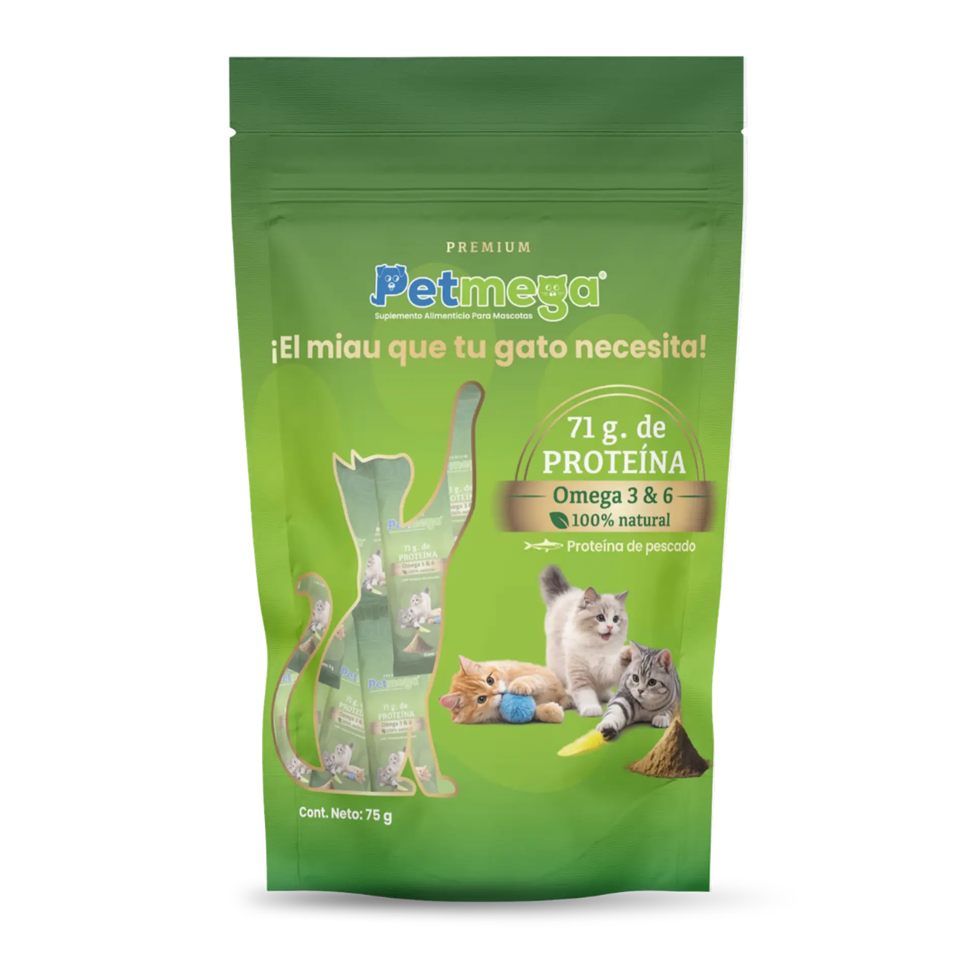 Suplemento Alimenticio para Gato | Versión de Viaje 2