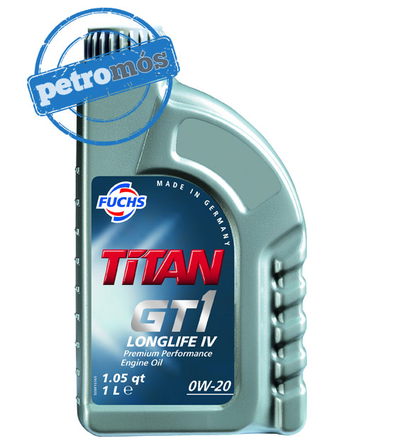 FUCHS TITAN GT1 LONGLIFE IV 0W20 (XTL® & BluEV Techno