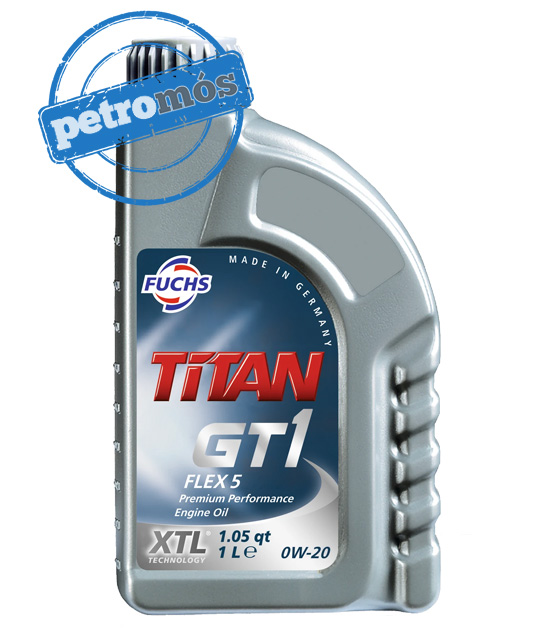 FUCHS TITAN GT1 FLEX 5 0W20 (XTL® & BluEV Technology)