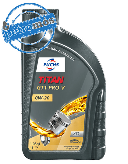 FUCHS TITAN GT1 PRO V <BR>  0W20 (XTL® Technology)