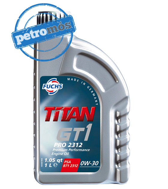 Fuchs TITAN GT1 PRO 2312 SAE 0W-30 1 L Flasche SAE 0W-30 Motoröl Für PSA Benzin- Und Dieselmotoren Günstig Online Kaufen | Shop