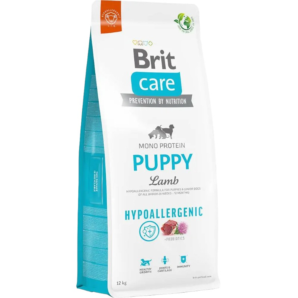 Brit Care Hypoallergenic Puppy Lamb 12 Kg
