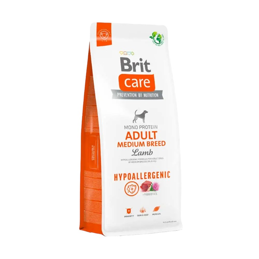 Brit Care Adult Medium Breed Lamb & Rice 12 Kg