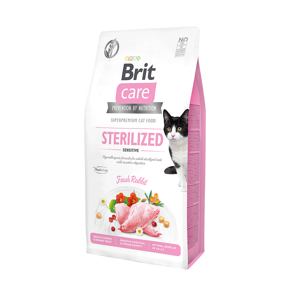 Brit Care Sterilized Sensitive - Conejo Fresco