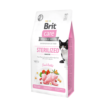 Brit Care Sterilized Sensitive - Conejo Fresco