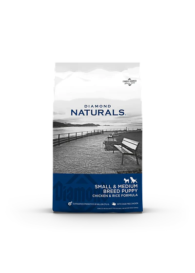 Diamond Naturals Small & Medium Puppy 2kg y 7.5kg - Pollo y Arroz