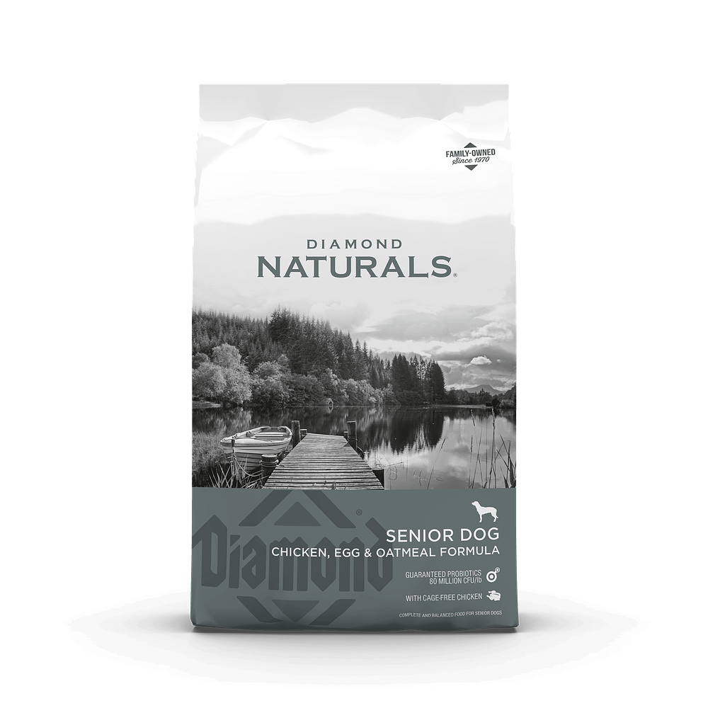 Diamond Naturals Senior Dog - Pollo, Huevo y Avena