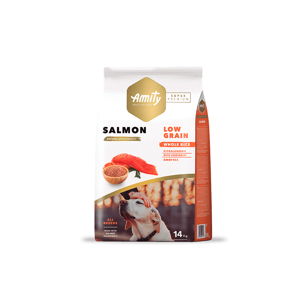 Amity Super Premium Salmon - Low Grain