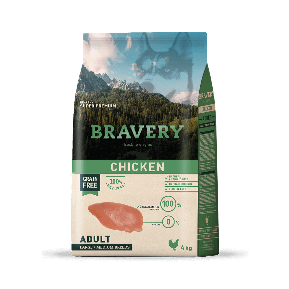 Bravery Chicken Adult - Razas Medianas y Grandes