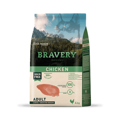 Bravery Chicken Adult - Razas Medianas y Grandes