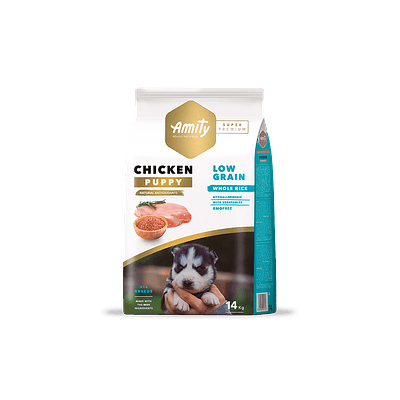 Amity Super Premium Puppy - Pollo y Arroz