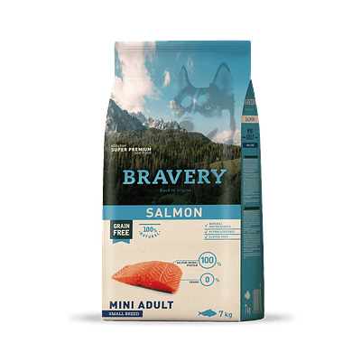 Bravery Salmon Mini Adult - Razas Pequeñas