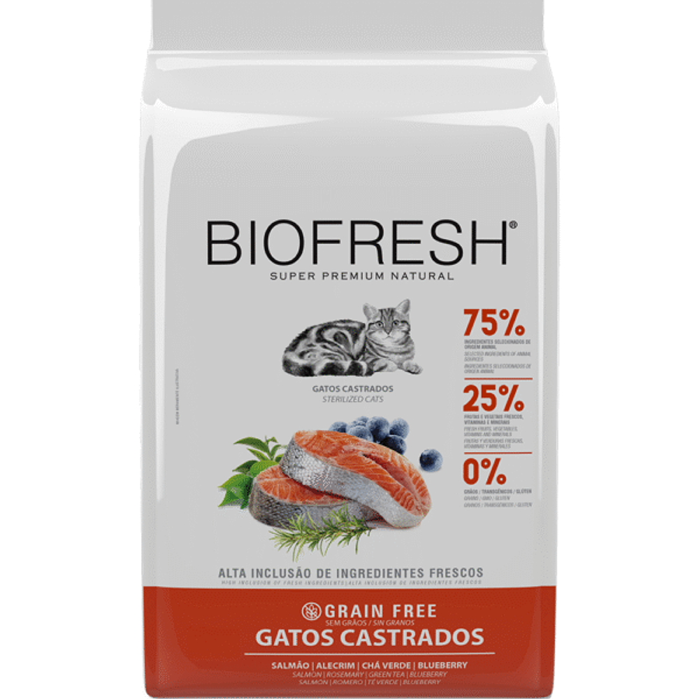Biofresh Gatos Castrados - Salmón