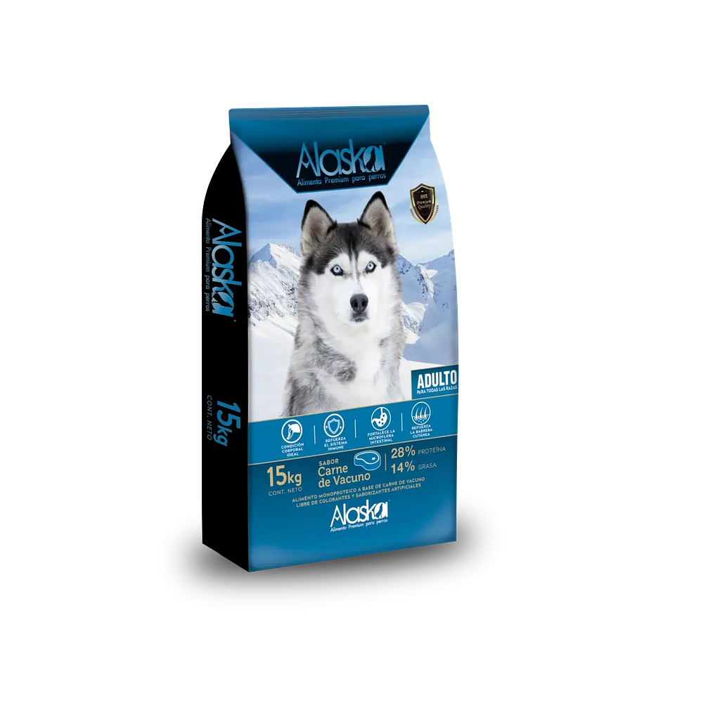 Alaska Premium Adulto - Carne de Vacuno