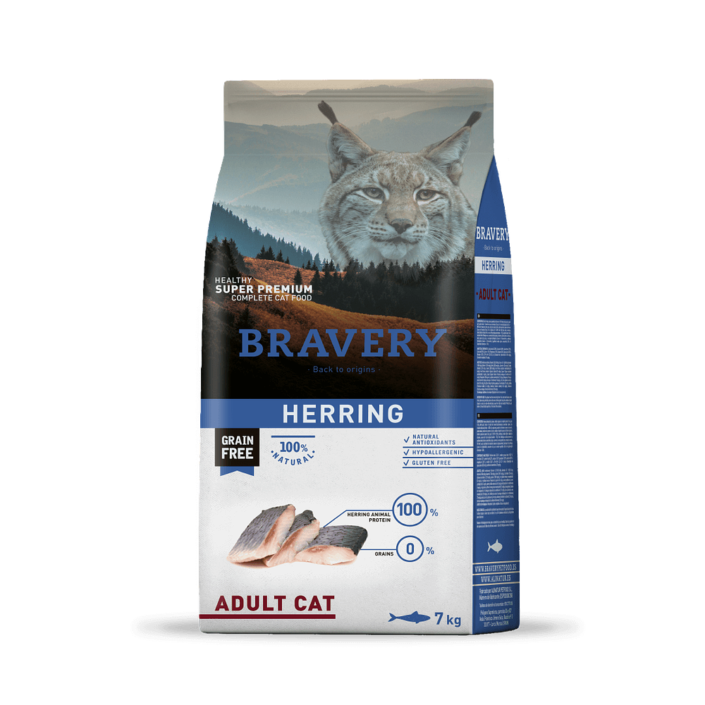 Bravery Herring Adulto - Arenque Grain Free