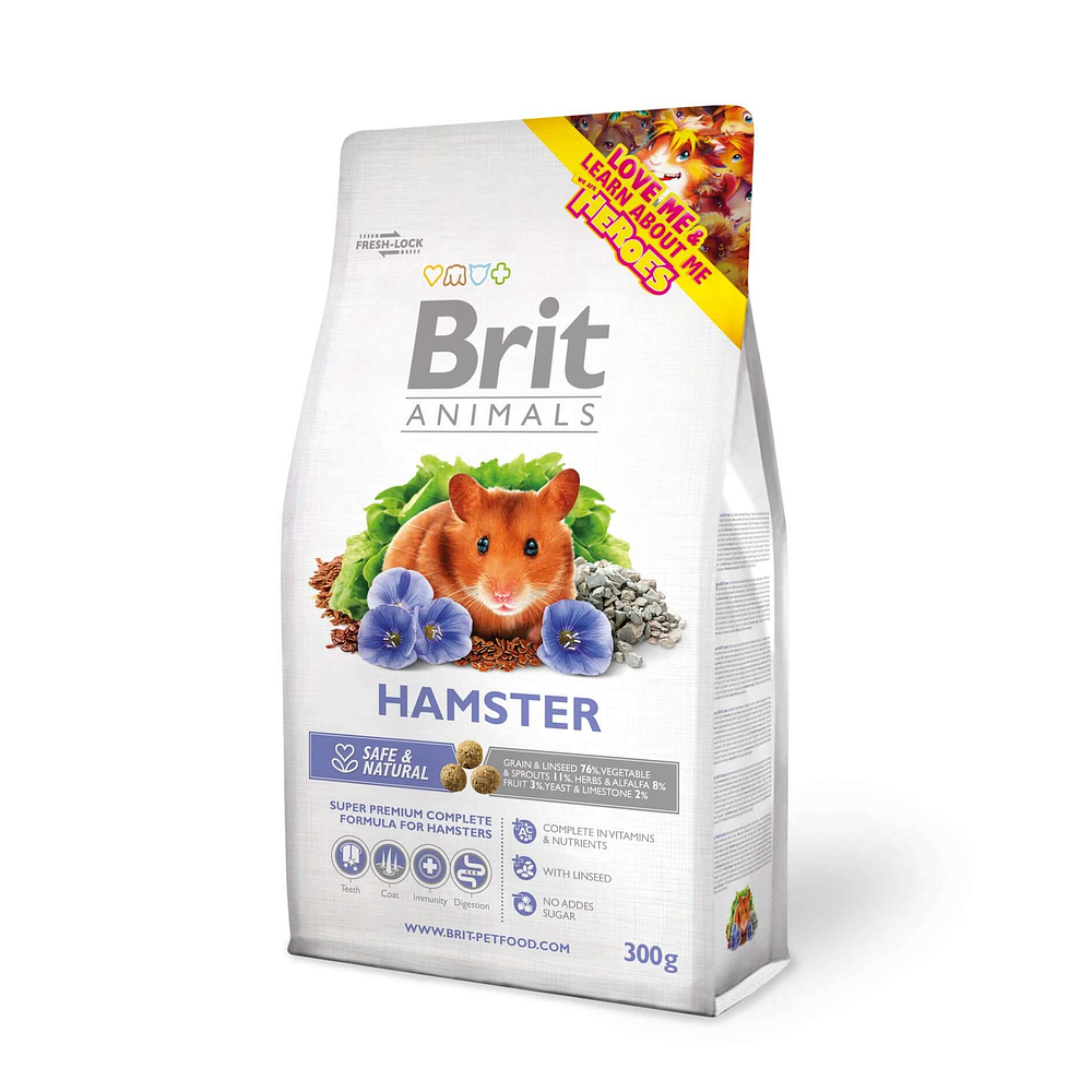 Brit Animals Hamster - Fórmula Completa Super Premium