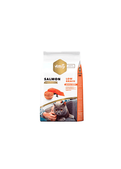 Amity Adult Salmón - Low Grain para una Vitalidad Plena