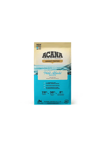 Acana Wild Atlantic Perro 11.4kg - Festín de Pescados